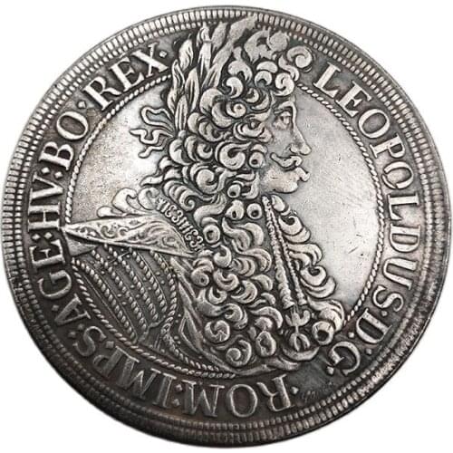 Austria 1693 Commemorative Coin Collection Double-Headed Eagle Souvenirs Home Decoration Crafts Desktop Ornaments Gift