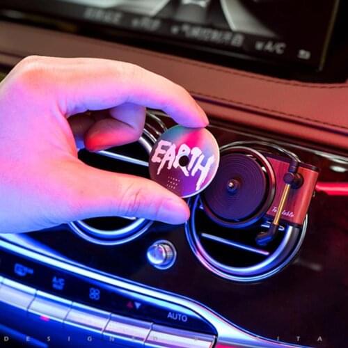 Car Air Freshener Perfume Record Player Car Perfume Clip Vinyl Spin Phonograph Air Vent Outlet Aromatherapy Clip Smell Diffuser