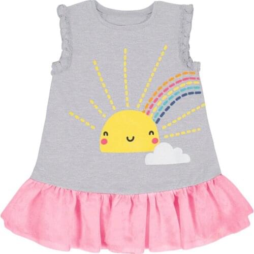 Bambino 2021 Summer Children Girl Dress2-9Year Baby Girl Dress Childrens Clothing Costumes for Kids Girls Fancy Dress of Child