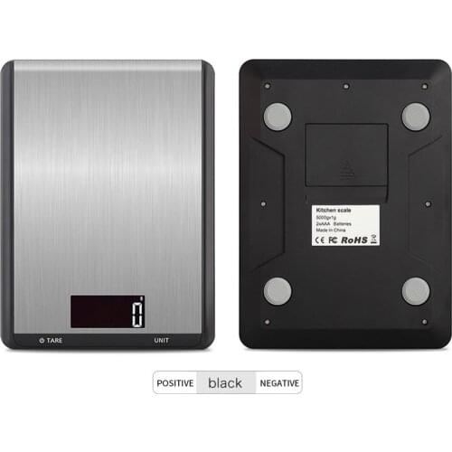 5/10kg Household Kitchen Scale Electronic Food Scales Diet Scales Measuring Tool Slim LCD Digital Electronic Weighing Scale