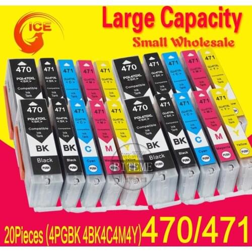 PGI 470 CLI 471 PG 470XL ink cartridge for Canon PGI 470 MG5740 MG6840 TS5040 TS6040 Pixma PGI470 Cartridge