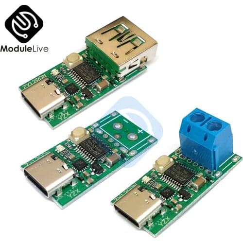 USB-C Type-C PD2.0 PD3.0 to DC Spoof Fast Charge Trigger Polling Detector Notebook Power Supply Change Module Charger Board