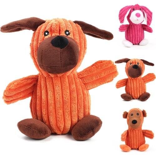 Legendog Pet Plush Toys Creative Animal Shape Interactive Dog Teething Toy Pet Squeaky Toy Pet Supplies