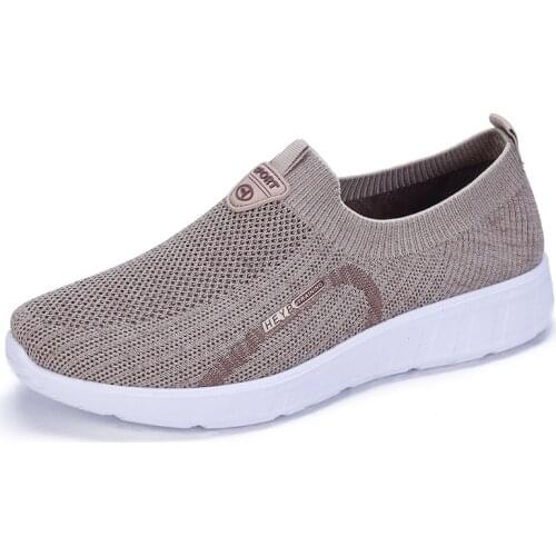 Summer Breathable Mens Casual Shoes Mesh Breathable Man Casual Shoes Fashion Moccasins Lightweight Men Sneakers Hot Sale 38-44
