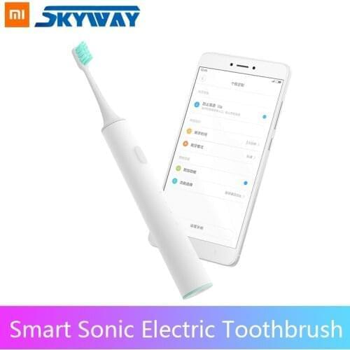 Xiaomi Mijia Smart Sonic Electric Toothbrush T300 Wireless Charge IPX7 Waterproof APP Remote Control With Original Tooth Brush