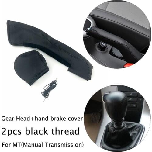Fit For Chevrolet Cruze AEVO Spark Sedan Hatchback AT MT Gear Head Shift Knob Cover Handbrake Protection Car Styling