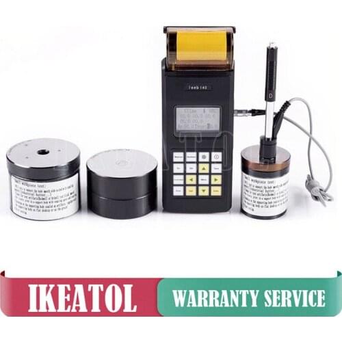 Portable Leeb Hardness Tester leeb140 Build-in Thermal Printer Digital Metal Steel hardness meter Durometer