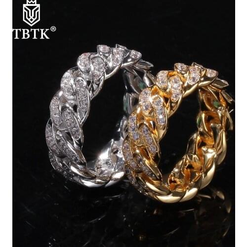 THE BLING KING Silver Rings For Men