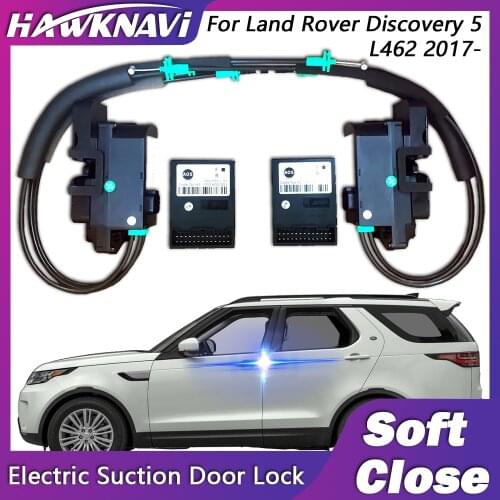 Smart Electric Suncion Door Lock for Land Rover Discovery 5 V L462 Auto Soft Close Super Silence Anti Pinch Car Vehicle Door