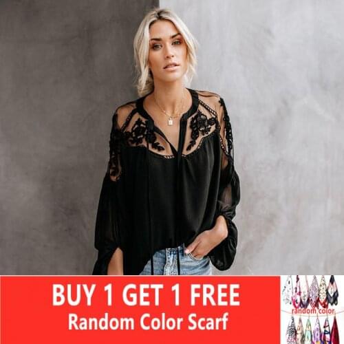 Черные блузки Yunxiangyishang China At AliExpress