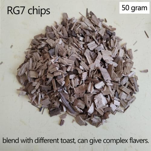 50g Oak Chip For BBQ French Oak Home Brewing Wine Making Blend Toast Flavor For Wine & Brandy Provide The Flavor Of Oak Barrel