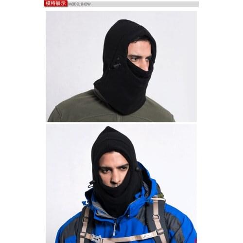 Free shipping! Fishing and Outdoor multifunctional fleece scarf