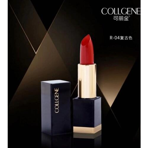 Human-Like Collagen Essence Lipstick Female Makeup Beauty Long-Lasting Moisturizer Nutritious Red Matte Lipstick Waterproof