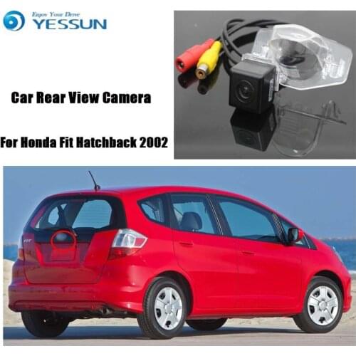 YESSUN Car Parking Camera Rear View Camera For Honda Fit Hatchback 2002~2011 Reversing Park Camera car HD CCD Night Vision