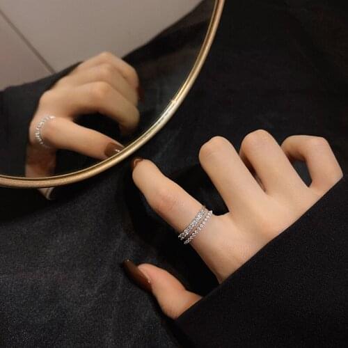 LIYAN Women's Silver Rings