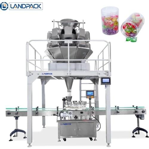 Landpack Laundry Beads Filling Machine Production Line Factory Price