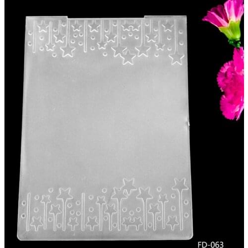 2019 New Arrival Scrapbook Little Stars Design DIY Paper Cutting Dies Scrapbooking Plastic Embossing Folder