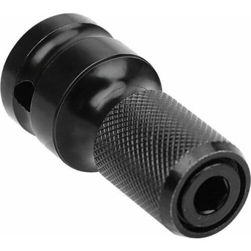 Wrench Socket Adapter Set Hex Shank 1/2inch Drive To 1/4inch Impact Drilling Bits Driver Converter Tool