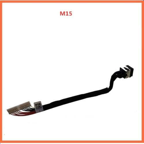 Laptop dc power jack cable socket connector port cable plug for Dell Alienware M15 DC-IN 0T1F4G