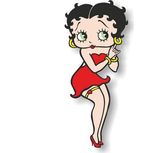 Charming girl car sticker cross country diesel car motorcycle auto parts personalized decoration refrigerator car fun Decal PVC