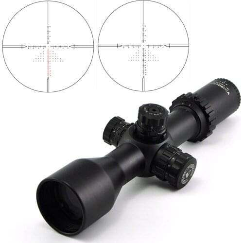 Visionking 3-12x42 Wide Angle Riflescope First Focal Plane Target Shotting Tactical Rifle Scope Mil-Dot Riflescope Hunting