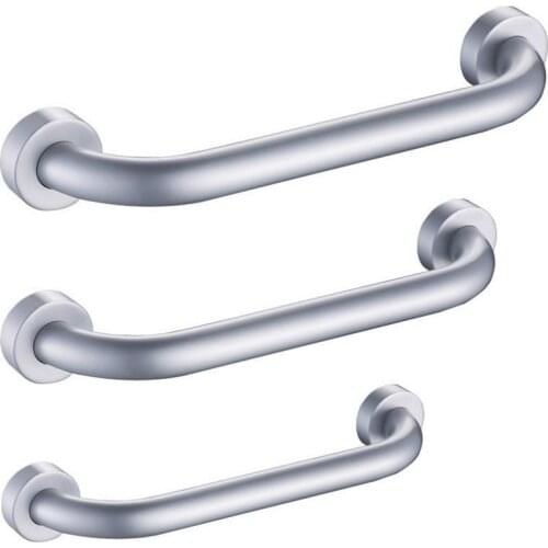 Bathtub Grab Bars Bathroom Armrest Handle Old man and Kid Toilet Handrail Disabled Handrail Bar Safety Towel Rack Aluminum