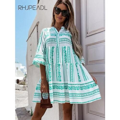 RHJPEADL Green Summer Dresses