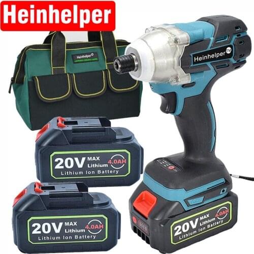 20V Cordless Electric Brushless Screwdriver Speed Impact Wrench Rechargable Drill Driver LED Light For Makita 18V Battery