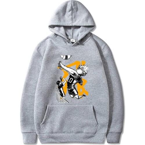 SUNOWE Haikyuu Hoodie Fashion Pullovers Tops With Pockets Long Sleeve Winter Male And Female Hoodie Harajuku Sweatshirts