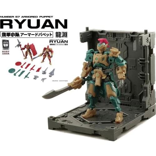 Transformation NO.57 FIFTYSEVEN Industry Type.3 Armored Puppet Oni Flame RYUAN 1/24 Scale Action Figure Assemble Robot Toy