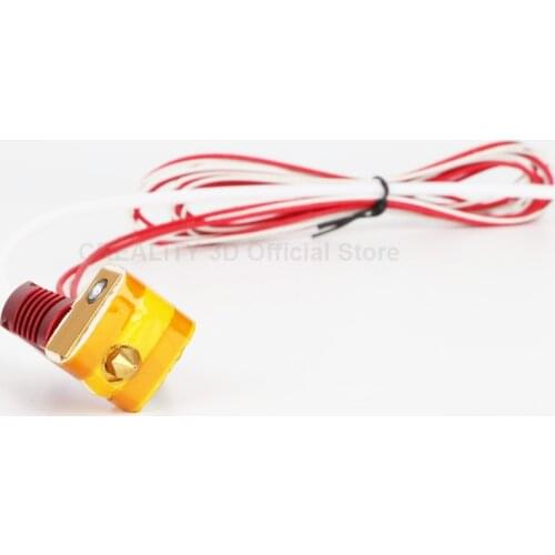 3D printer Parts Assembled MK10 Extruder hot end kit 12V 0.4mm nozzle heating Accessories For CREALITY CR-7 3d printer