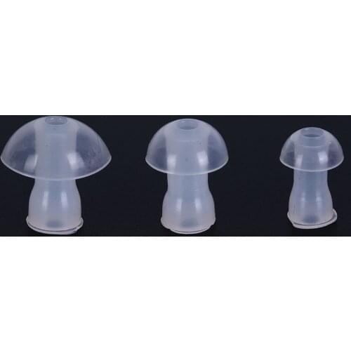 4PCS/lot Hearing Aid Domes Ear Plugs Ear Tips For Hearing Aids (3sizes: 15 Mm, 10 Mm, 6mm )