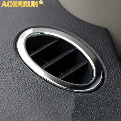 For Renault Koleos 2009 2010 2011 2012 2013 2014 Car Accessories Chrome abs air conditioning Cover
