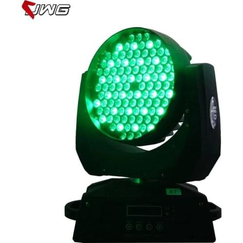 Free Shipping 108X3W RGBW LED Wash Moving Head Light China Stage Pro Effect Wash LED With 12 DMX512 Channel