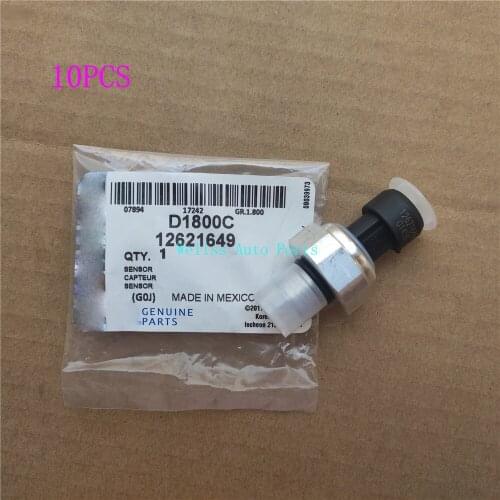 10PCS Pressure Sensor 12621649 D1800C Enigne Oil Pressure Sensor 12674782 Original For Buick Chevrolet Captiva Cadillac GMC