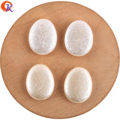 Cordial Design 23*30mm 140Pcs Imitation Pearl Beads/Wrinkle Effect/Jewelry Accessories/Hand Made/DIY Making/Earring Findings