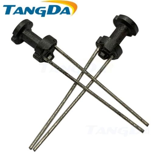 DR4.5*7 mm DR4.5-7 DR Soft Ferrite Core in transformer Inductor magnetic cores Drum Core H 2 pin 4.5 7 ID=2mm inductors coil AG