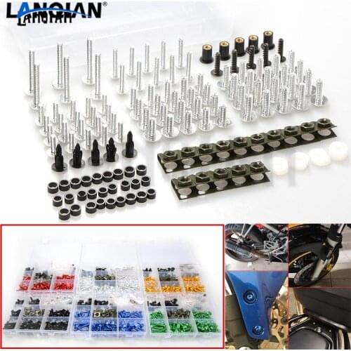 Motorcycle motorbike Screws Pike Bolts nuts Fairing FOR HONDA CBR1100XX BLACKBIRD ST1300 ST1300A VFR800 CBR600RR