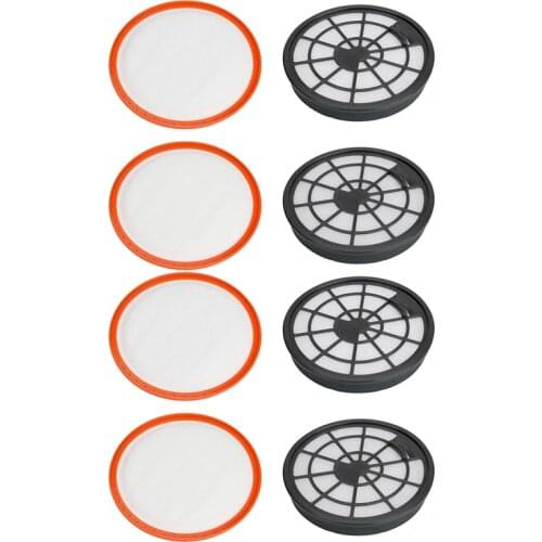4 Pack Replacement Filter Kit,for Vax Type 95 Filters Pre & Post Filter for Vax Air Compact Series Vacuum Cleaners