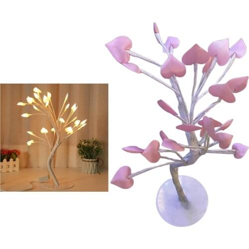 Tabletop Bonsai Tree Light with 22 LED Copper Wire String Lights Decoration