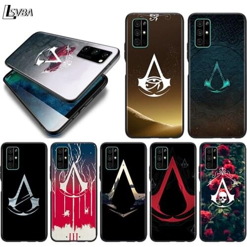 Silicone Cover Assassins Sign For Huawei Honor 30 20S 20 10i 9S 9A 9C 9X 8X 10 9 Lite 8A 7C 7A Pro Phone Case