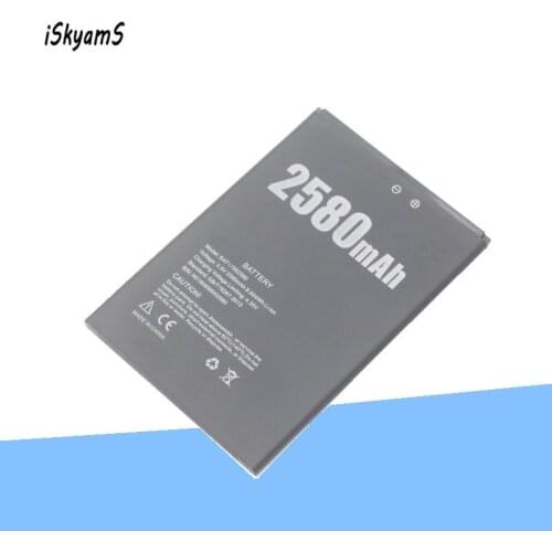ISkyams 1x 2580mAh BAT17582580 Phone Replacement Battery For DOOGEE X20 Batteries
