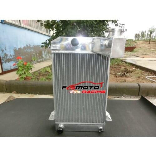 3 Row Aluminum Radiator For Triumph TR2/TR3/TR3A/TR3B MT Manual