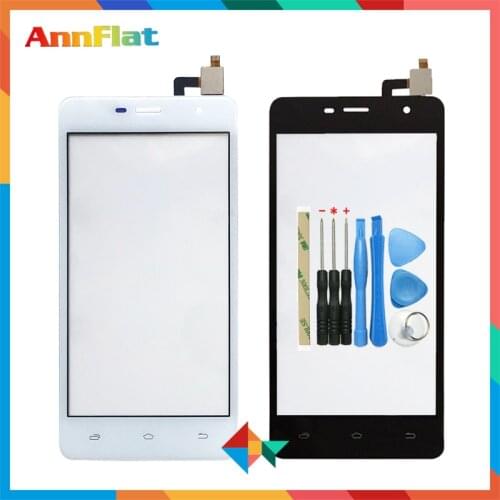 High Quality 5.0" For Micromax Q351 Touch Screen Digitizer Front Glass Lens Sensor Panel Free Shipping
