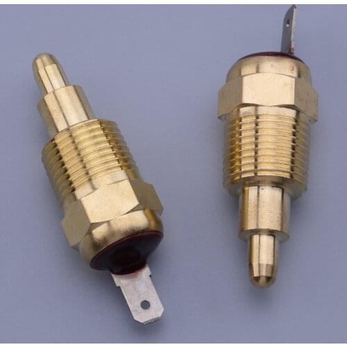 2Pcs 185 -200 Degree Electric Engine Cooling Fan Thermostat Temperature Switches Brass Style For Car SUV Off Road Pickup MPV RV