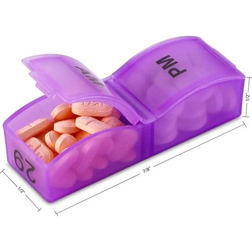 32 Slots Monthly Pill Organizer Box Tablet Holder Medicine Container Organizer Case Travel Daily Pill Storage Box