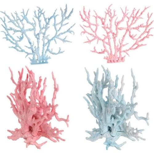 Fish Tank Landscape Plastic Simulation Fish Tank Artificial Aquarium Reef Corallin Decor Ornaments Aquatical Accessories