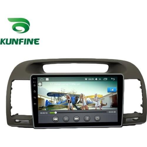 Android 10.0 Octa Core Car DVD GPS Navigation Player Deckless Car Stereo For Toyota Camry 2000-2006 Gray Radio Headunit