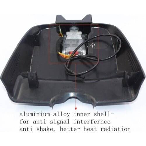 PLUSOBD HD Car DVR For Benz GLK X204 2009-15 Car Camcorder Driver Recorder Camera WDR With Night Vision And Aluminium Alloy