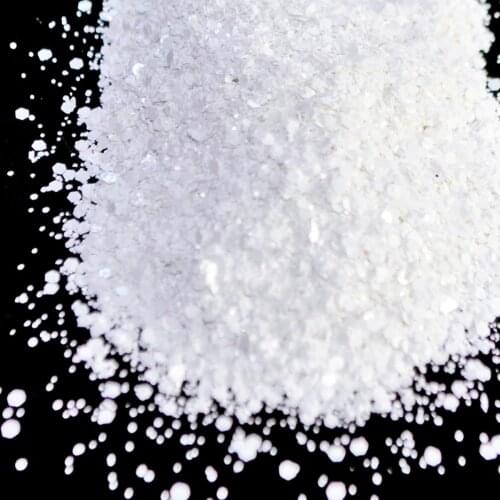 Mix Size Snow White Hexagon Shape Nail Art Glitter DIY Paillette Manicure Sequins Tips for Nail DIY, Tatto Art Deco